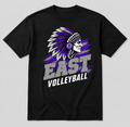 Bellevue East Volleyball Numbered Shirt