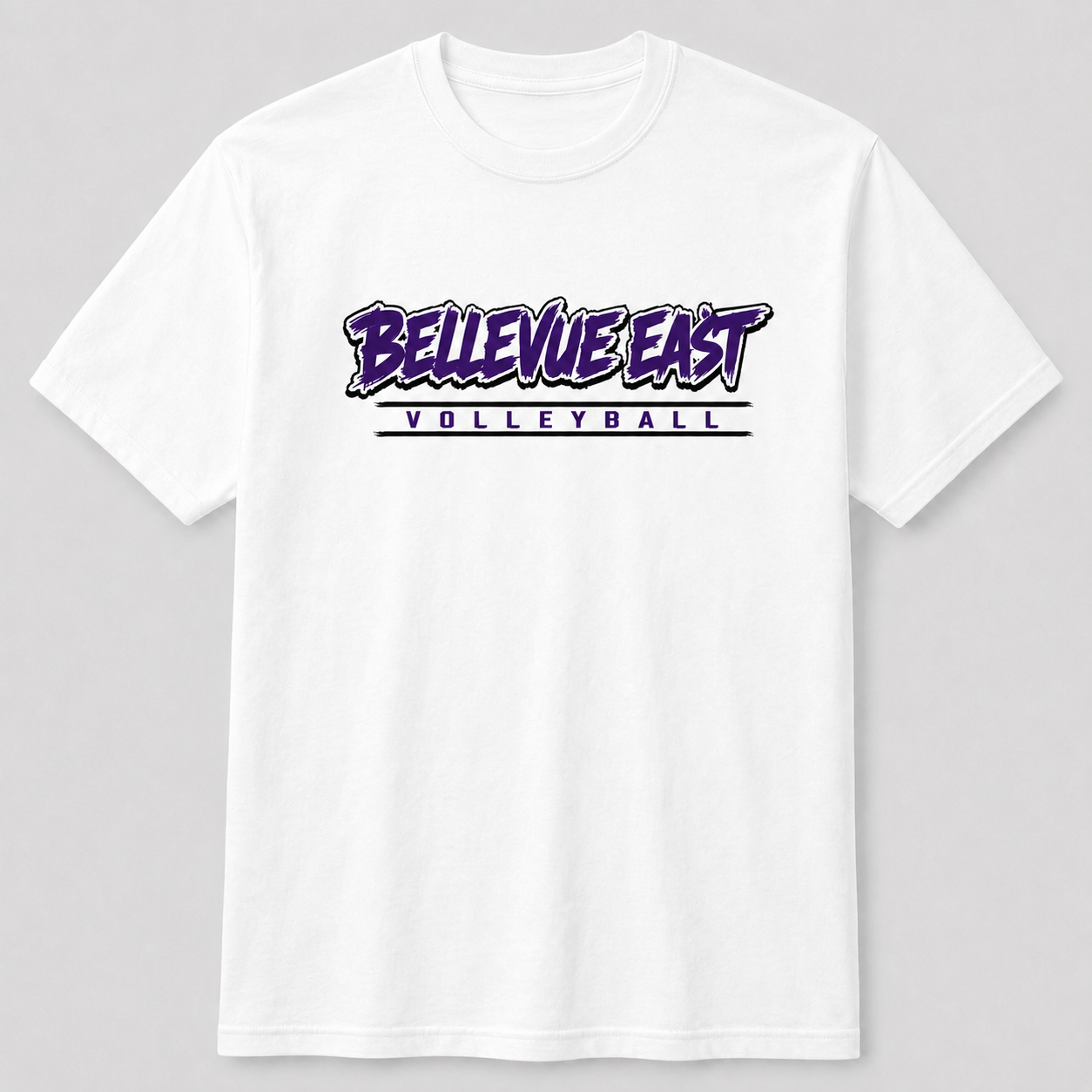 Bellevue East Volleyball logo
