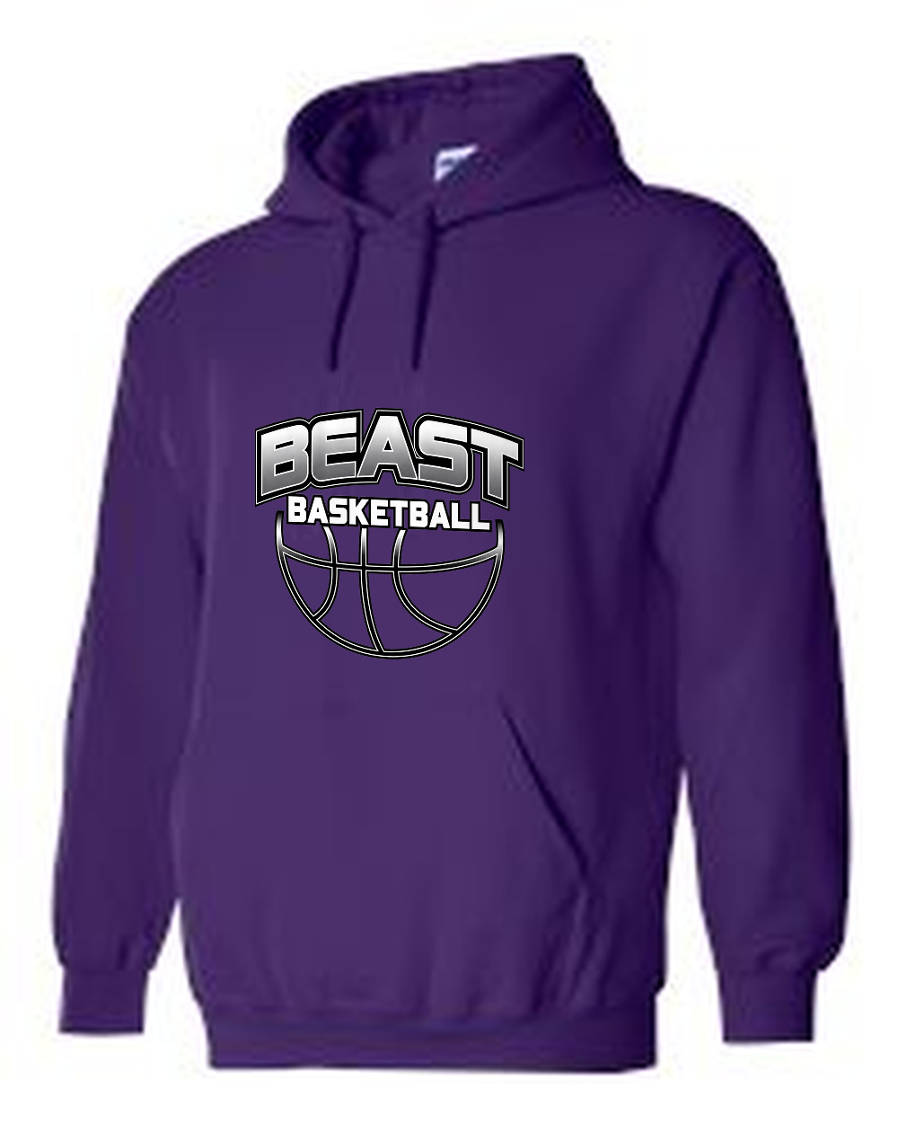 Beast Youth Basketball: Adult Unisex Heavy Blend Hooded Sweatshirt
