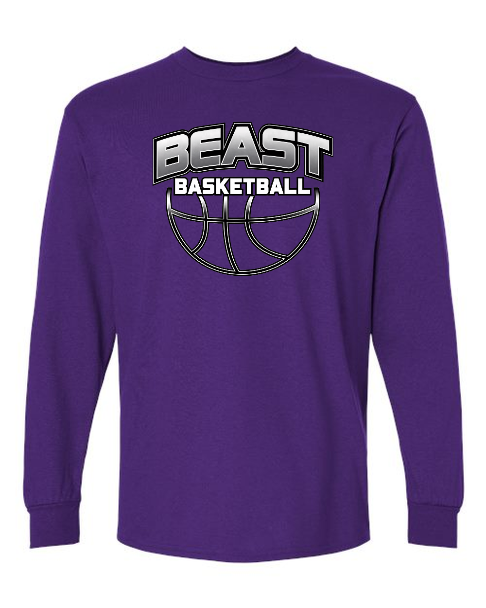 Beast Youth Basketball: Adult Unisex Ultra Cotton Long Sleeve T-Shirt