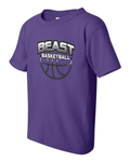 Beast Youth Basketball Youth Heavy Cotton T-Shirt