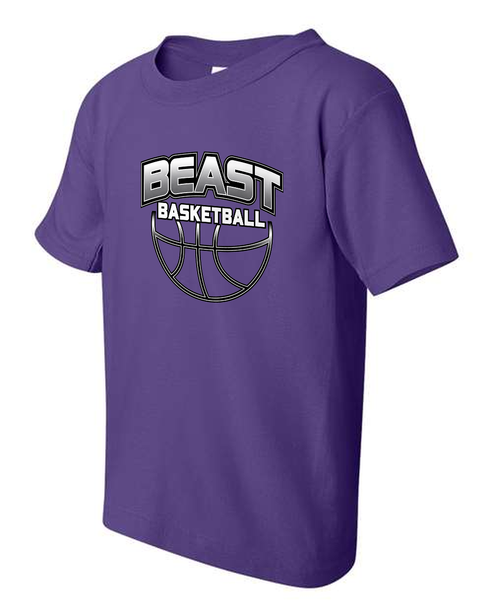 Beast Youth Basketball Youth Heavy Cotton T-Shirt