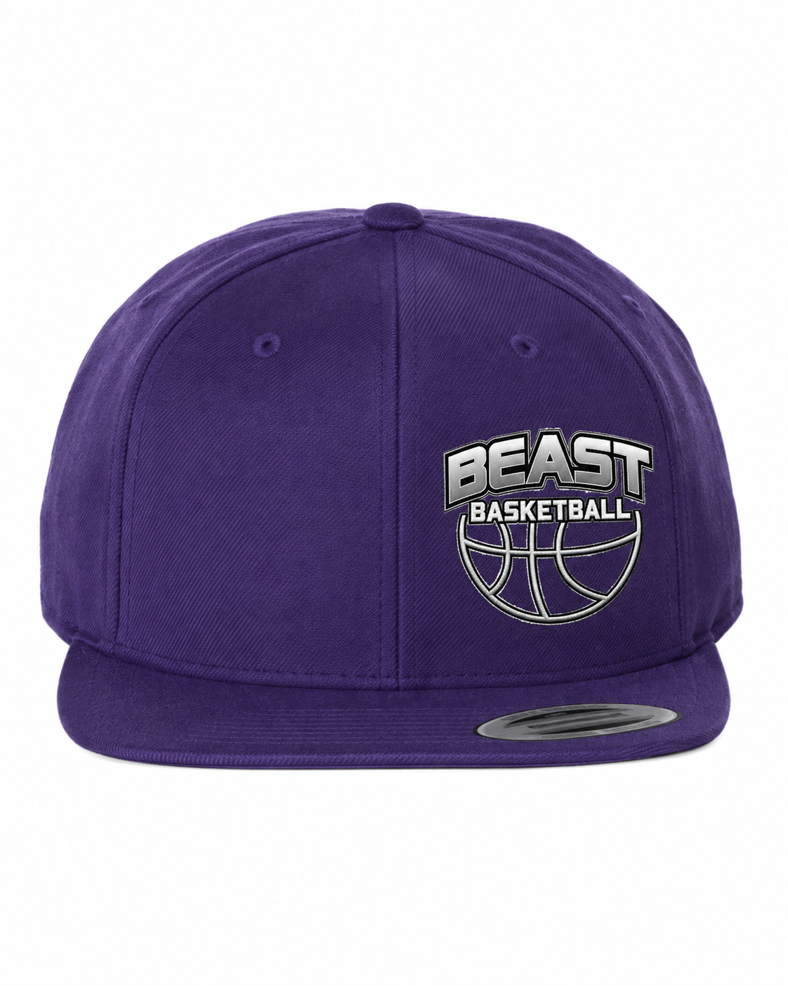 Beast Youth Basketball Premium Flat Bill Snapback Cap