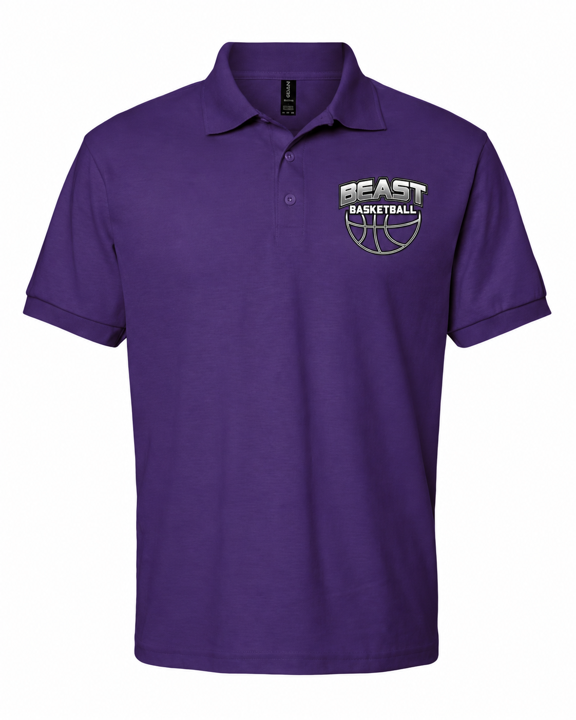 Beast Youth Basketball: Adult Unisex DryBlend Polo